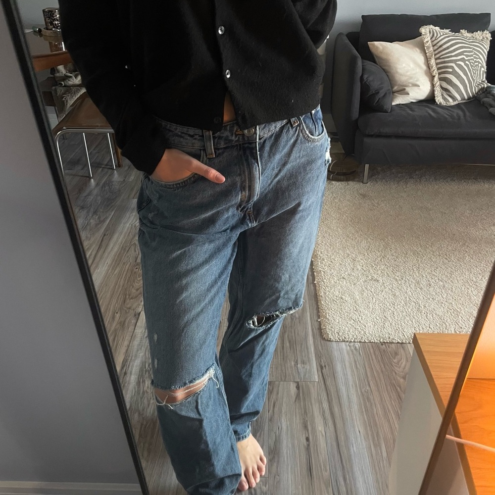 ZARA Straight Loose Jeans